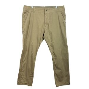 Kuhl Pants Mens 40x32 Khaki Beige Lightweight‎ Outdoor Hiking Stretch Casual